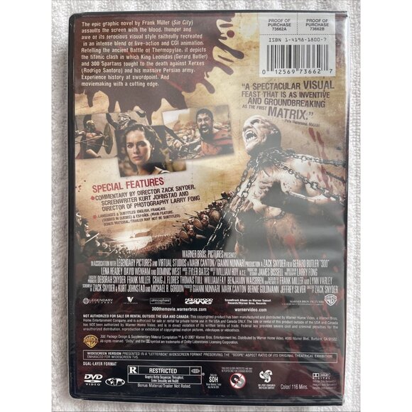 300 (DVD, 2007) - Picture 2 of 2